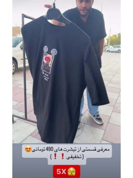 تیشرت سایز بزرگ فقط 490 کد 2897